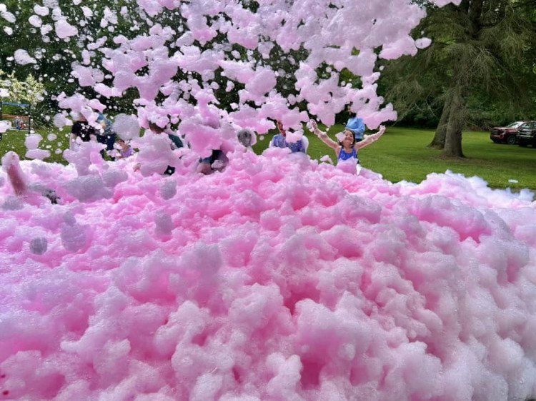 Pink Foam Party