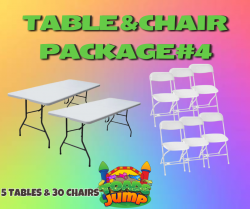 Table & Chair Package #4