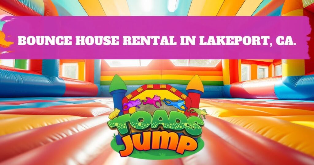 Toads Jump Bounce house rental in Lakeport, CA