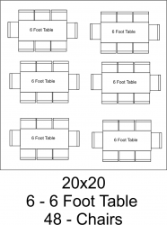 tent20seating 1728169106 8 20x20 Frame Tent